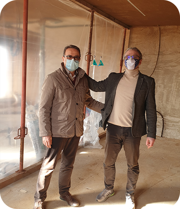 Cantiere aperto e visitabile